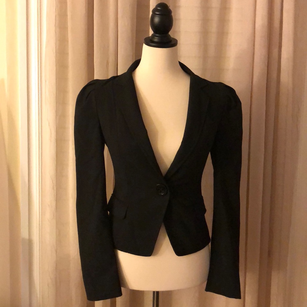 Express Fitted Black Blazee